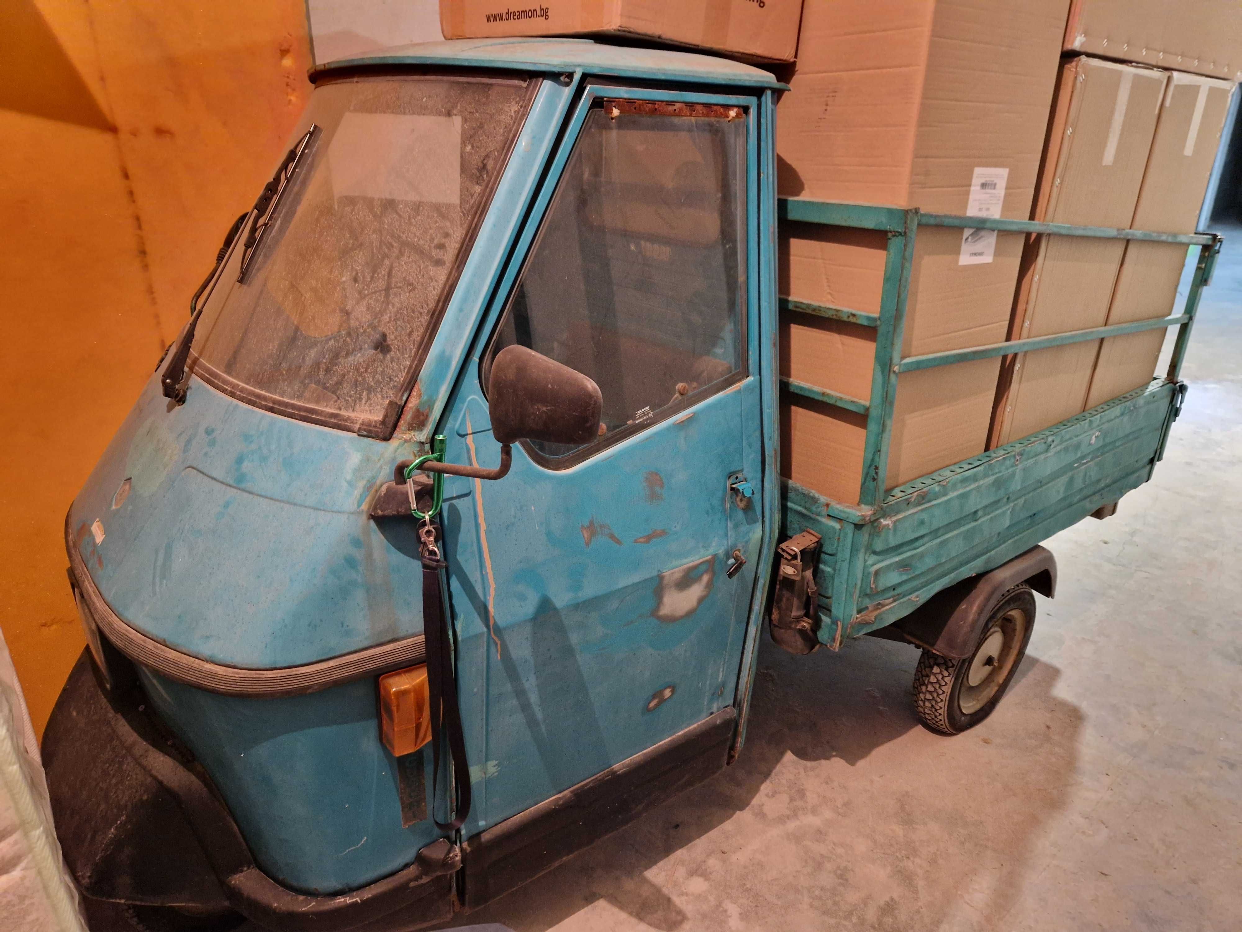 Piaggio APE50 - товарна триколка мотор /промо цена до 07.02/