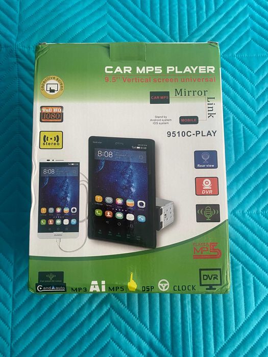 ЧИСТО НОВО Радио с НАВИГАЦИЯ 9,5 инча mp5 player