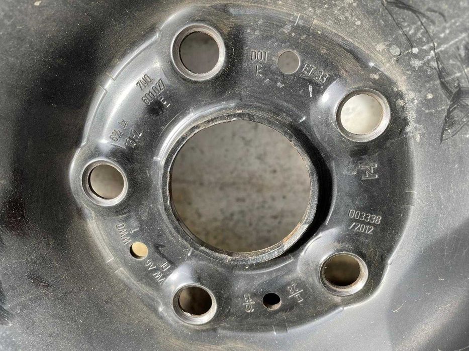 Vand set 4 Jante otel R16, VW (TIGUAN, 5N)