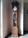Старинен паркетен часовник "Tempus fugit