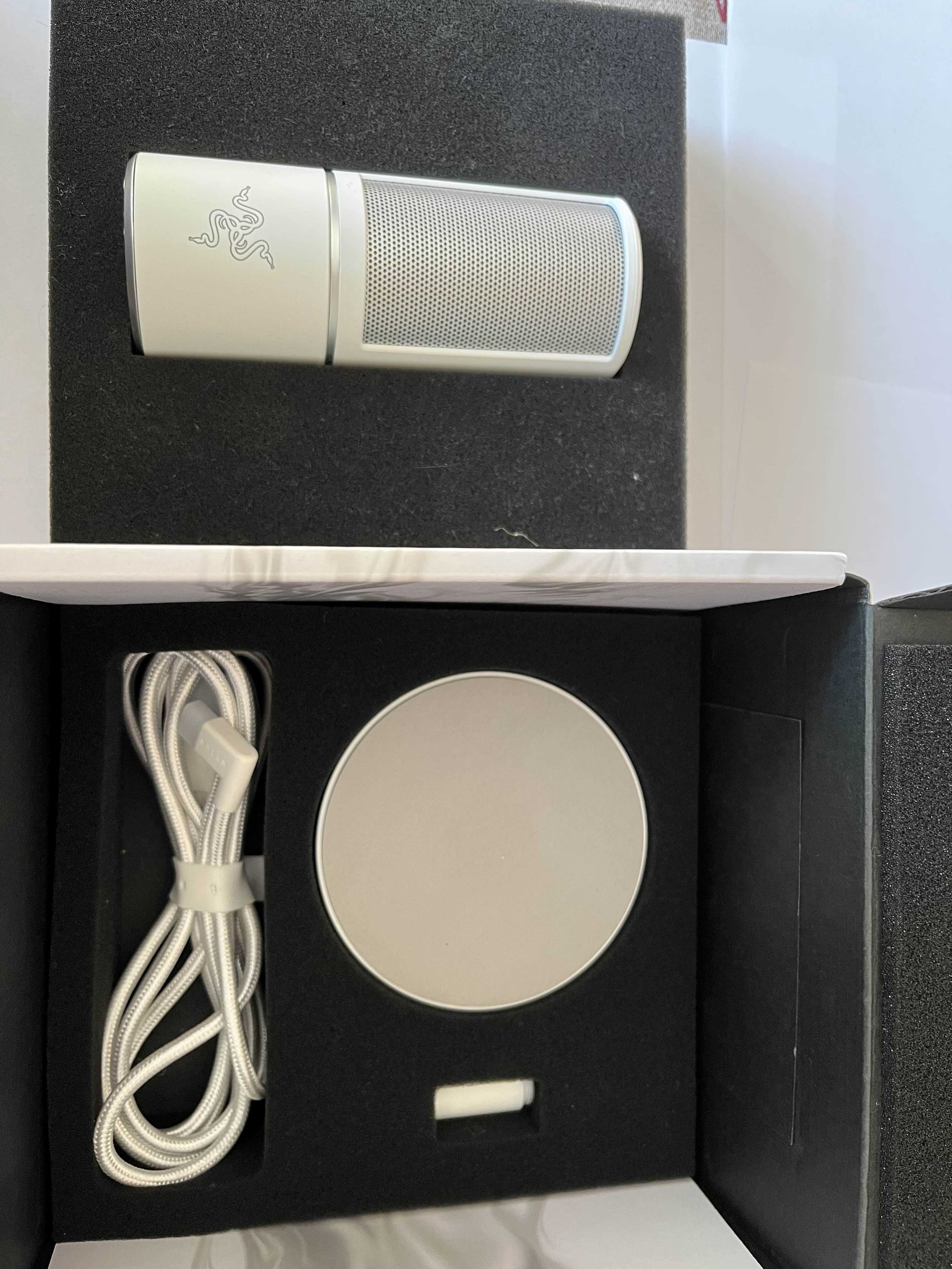 Микрофон Gaming Razer Seiren X, Mercury White