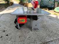 Circular cu masa, reglabil unghiular, EINHELL, 800W, DEFECT