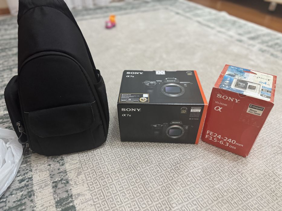 Sony a7 3+ FE 24-240 Новая, не распакованная Абсолютно новый товар