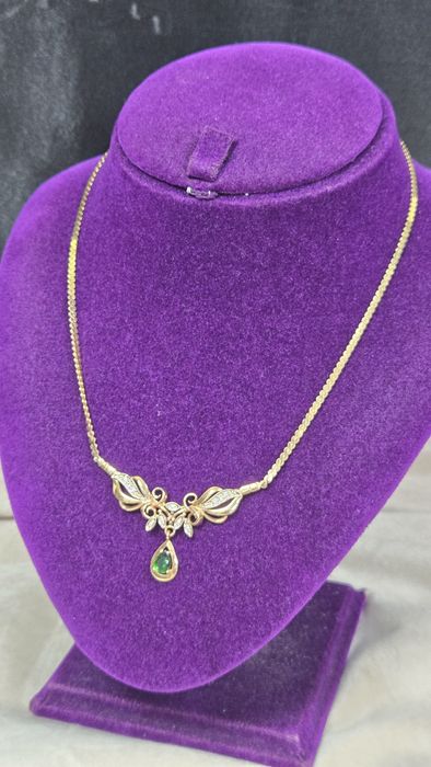 Колье золотое ЖанТаС ломбард Астана