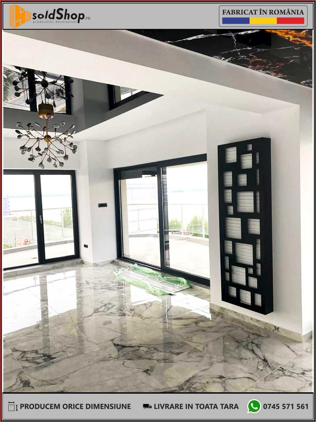 Masca decorativa calorifer vertical Geormetric MC - M129