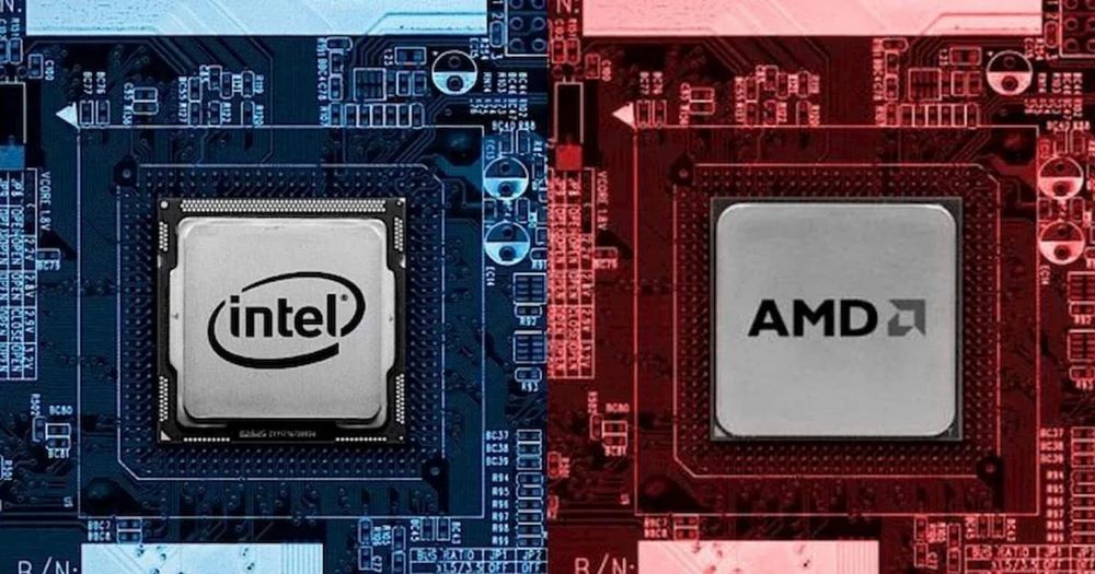 Процессора intel AMD