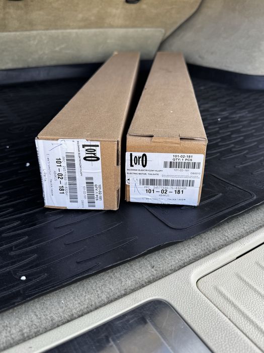 Ел.амортисюри за багажник infinity