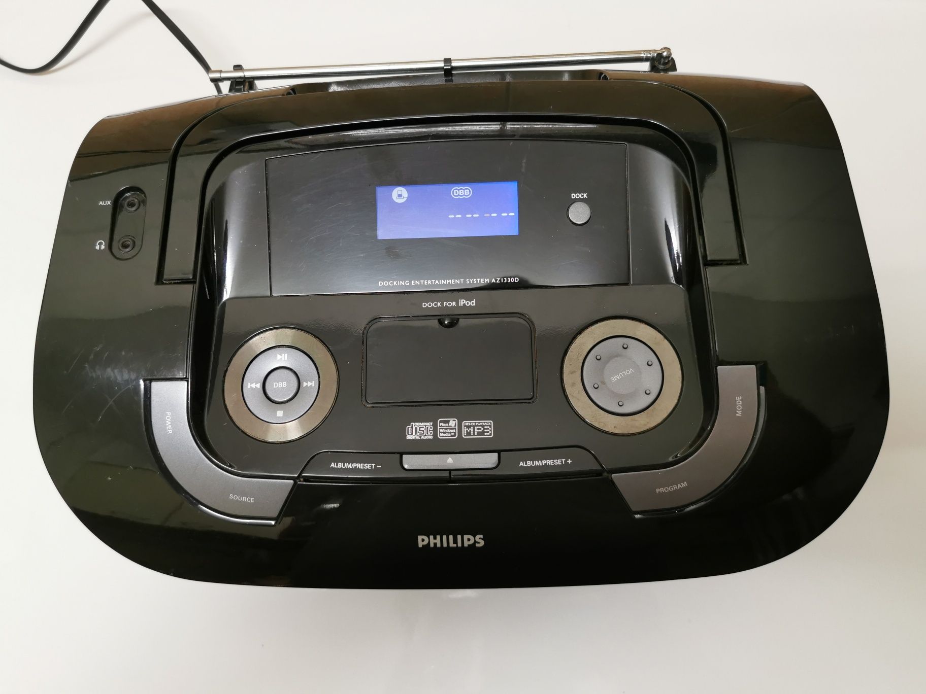 Sistem Philips Radio CD MP3 Dock iPod