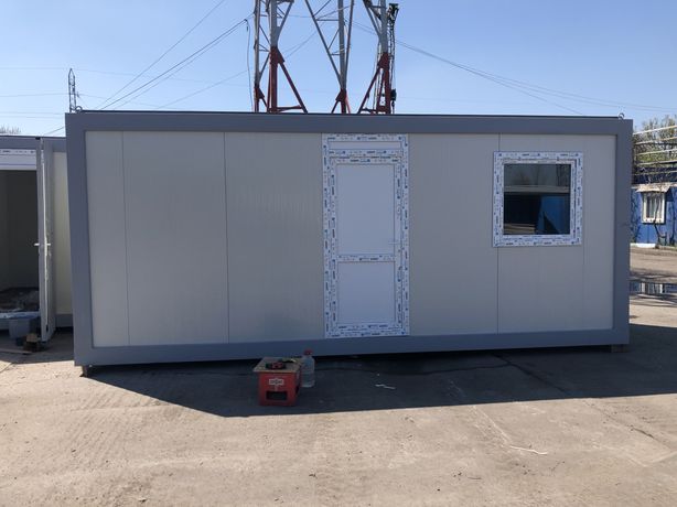 Container tip birou vestiar sanitar modular casa garaj