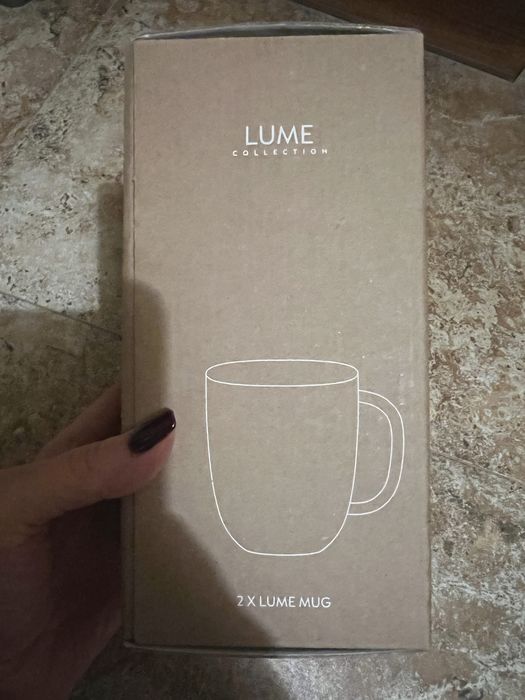 Nespresso Lume Collection set 2 cani nou