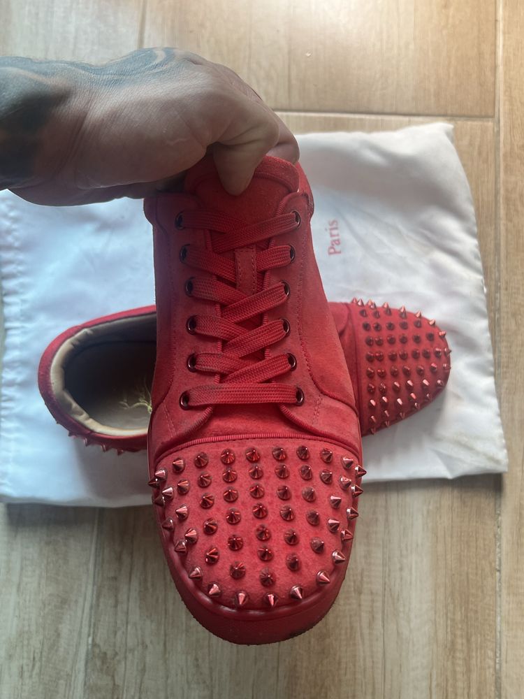 Червени Louboutin КАТО НОВИ!