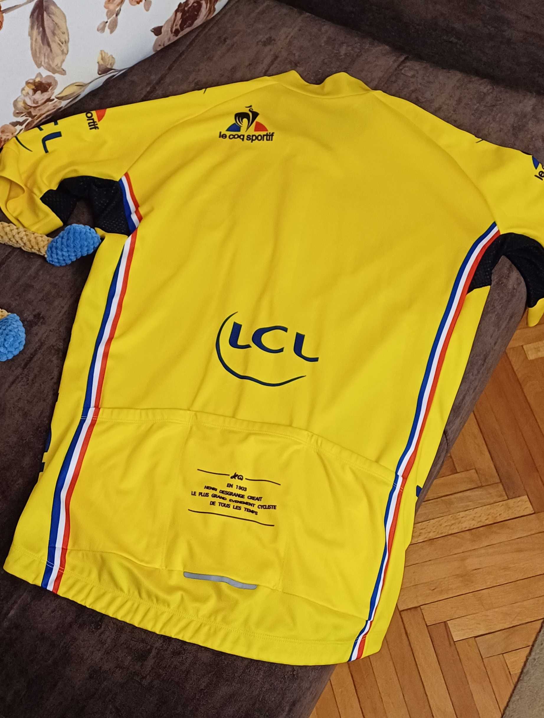 Tricou ciclism LCL tour de France