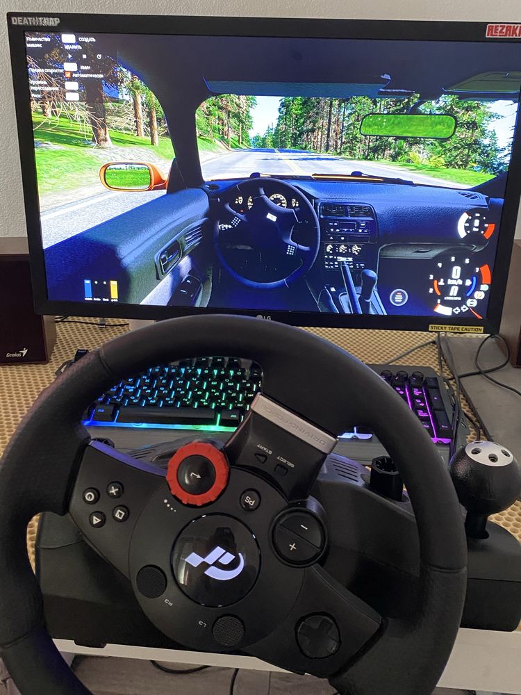 Продам руль logitech gt 900 градусов