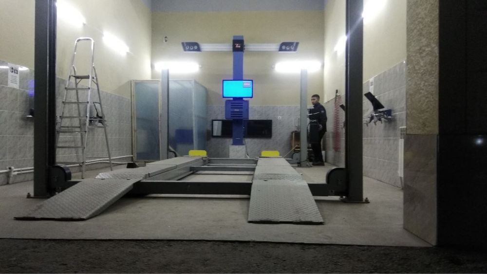 3d развал схождения с подъемником