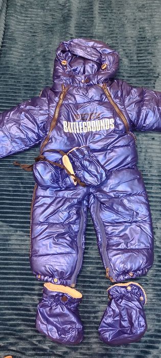 Зимний комбинезон на мальчика