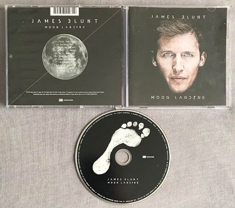 James Blunt - albume CD: All The Lost Souls, Back To Bedlam, Moon