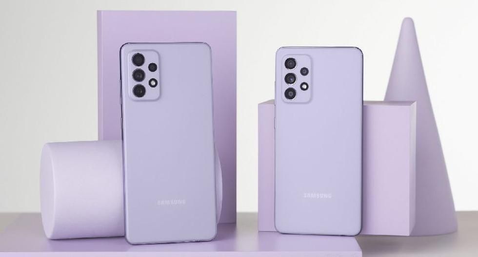 Samsung Galaxy A52 4 ГБ/ 128 ГБ Светлый Фиолетовый