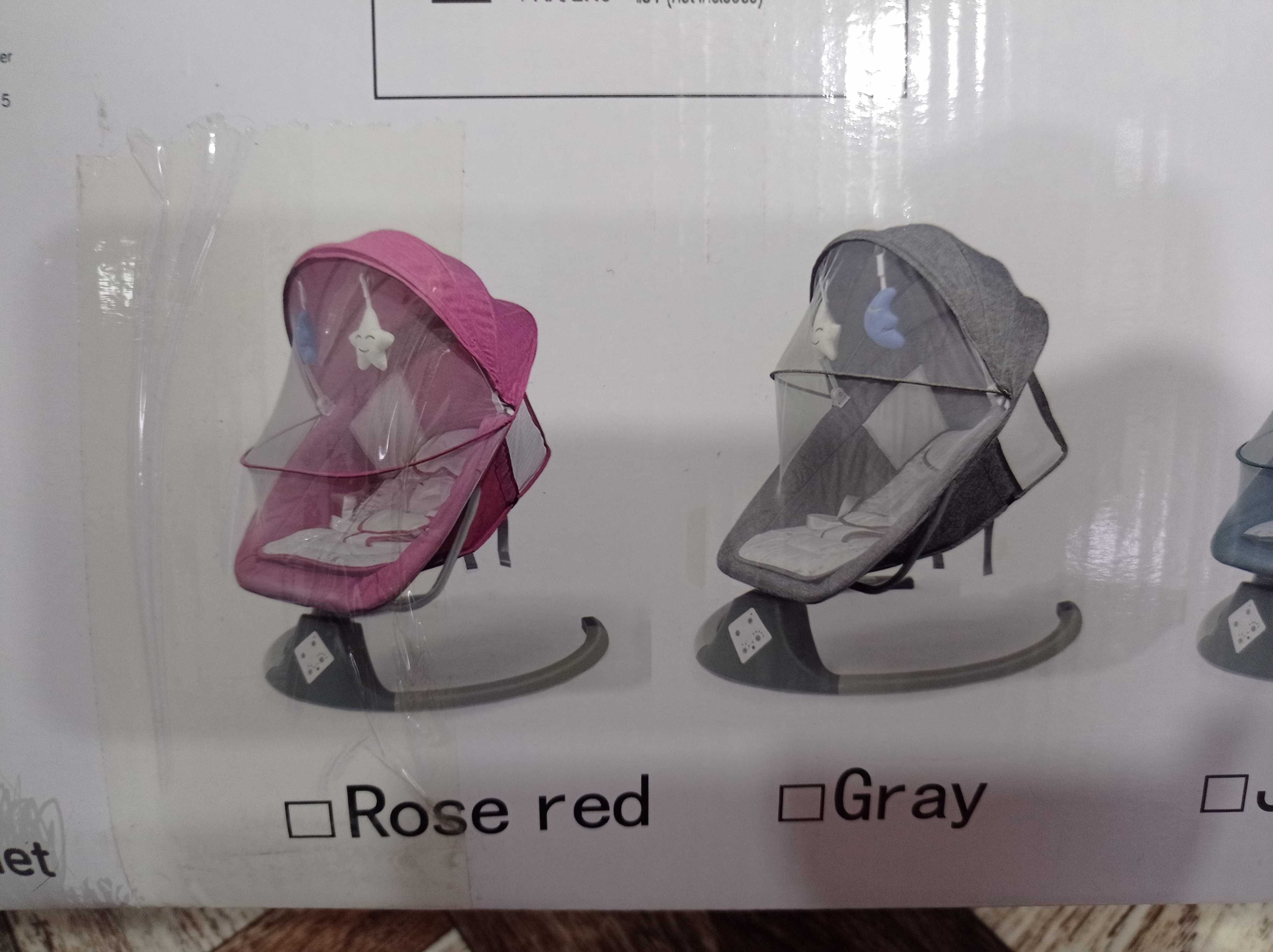 Новые детские шезлонги (серый и розовый) возможен торг