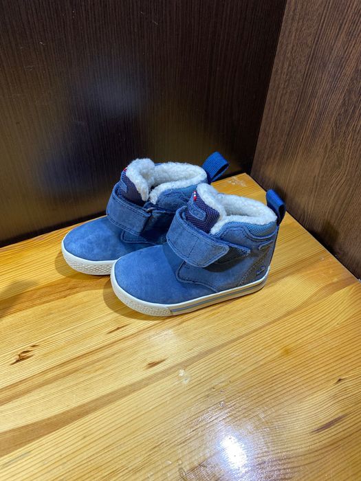Viking детски зимни велурени обувки с пух