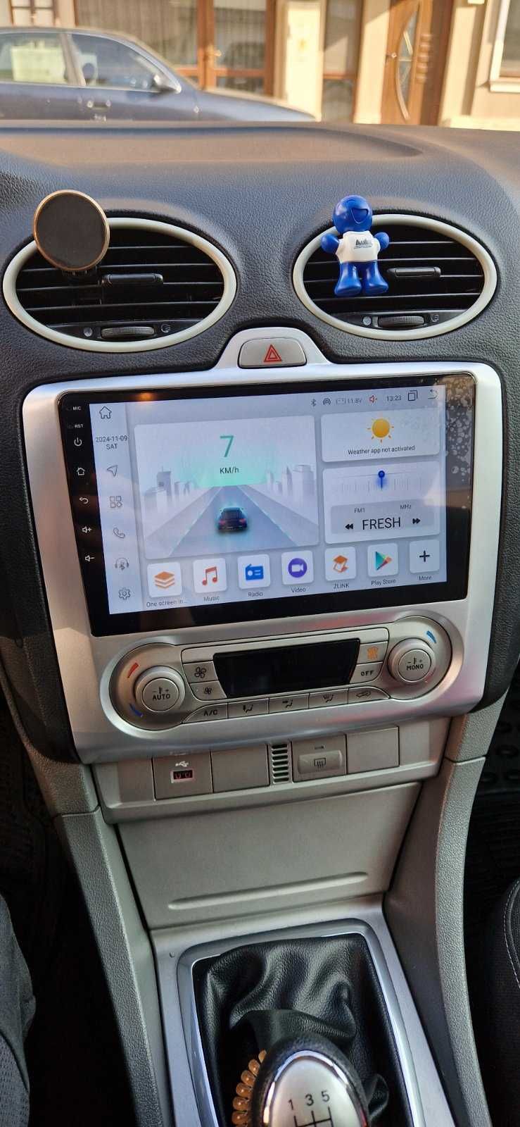 Мултимедия 9" Android 13 за FORD Focus Mk2 навигация GPS RDS Carplay