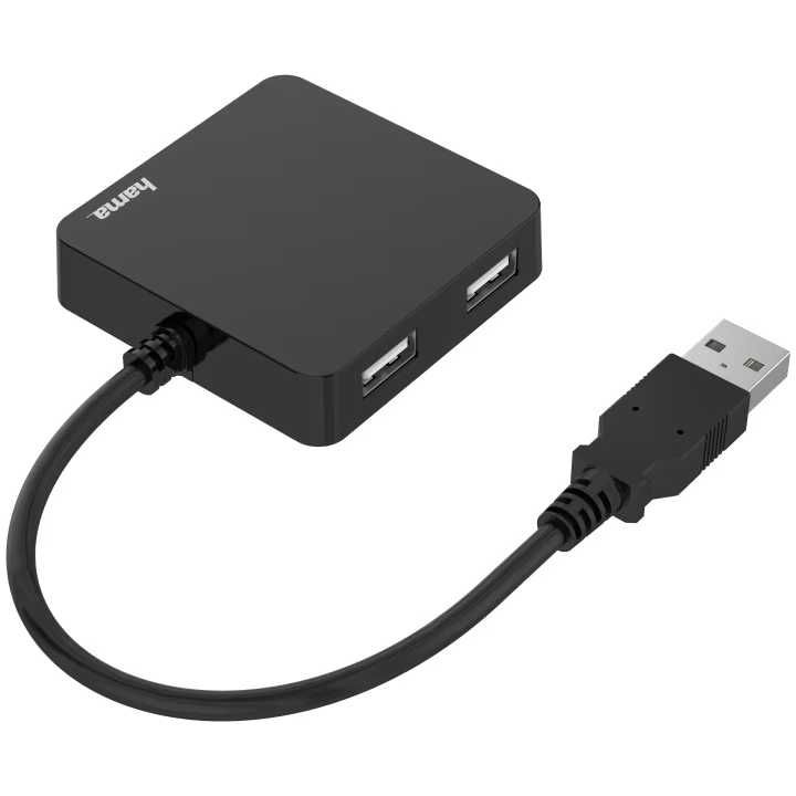 Hub Hama 4 porturi USB 2.0, 480 Mbit/s