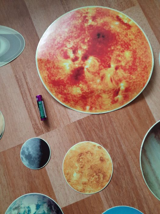 Sticker sistem solar fosforescent lumineaza noaptea 10 buc mediu