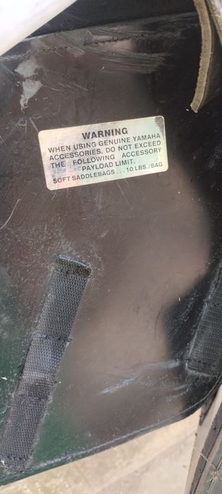 Дисаги за мотор, естествена кожа.