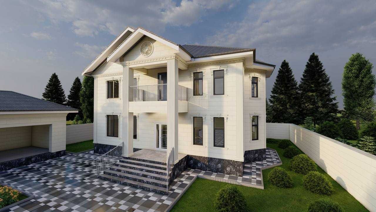 3D Визуализация Экстерьер дизайн