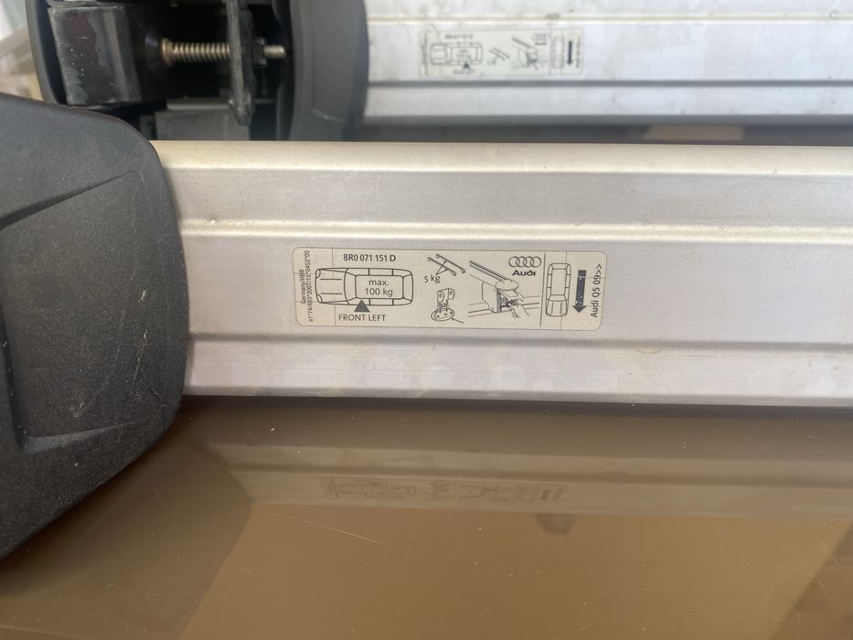 Bare transversale porbagaj audi