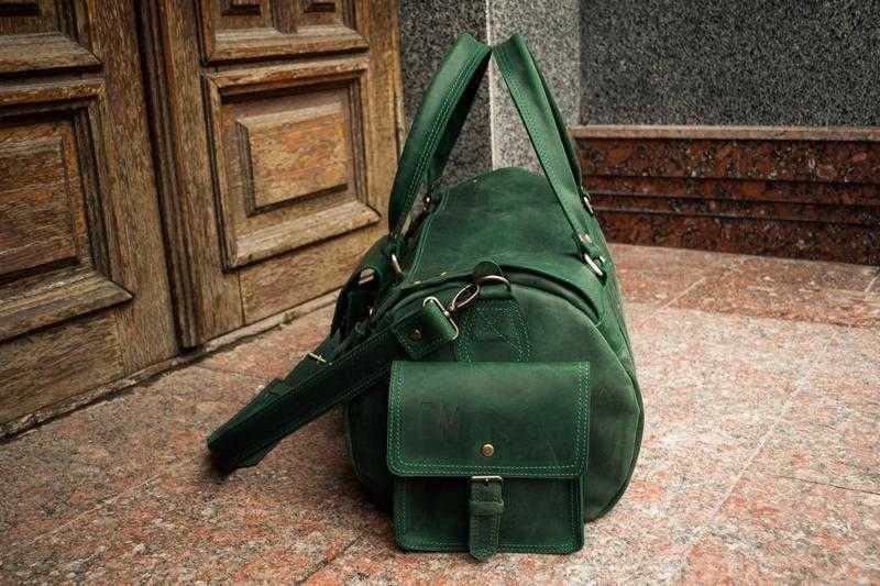 Geanta de voiaj din piele. Piele vintage. Nou. Cadou pentru bărbați