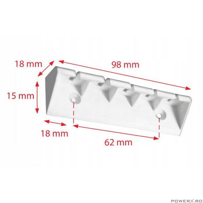 Uscator rufe de tavan 5x170 cm, Sepio