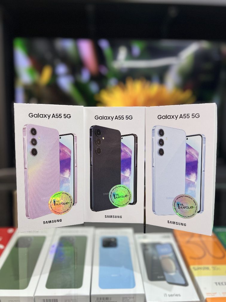 Samsung A 55 5G

O'lchamlari: 161.1 x 77.4 x 8.2 mm

Og'irligi: 213 g