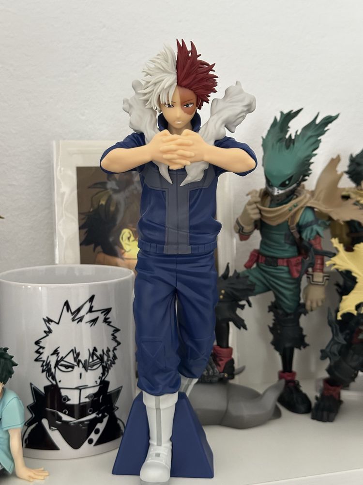 Figurina Shoto Todoroki originala Banpresto din My hero academia sez 7