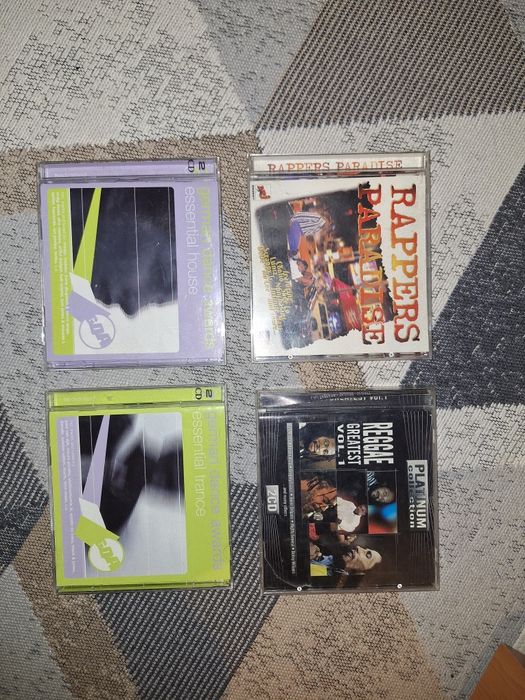 CD-uri muzică – Reggae, Rap, Dance House – complet și original