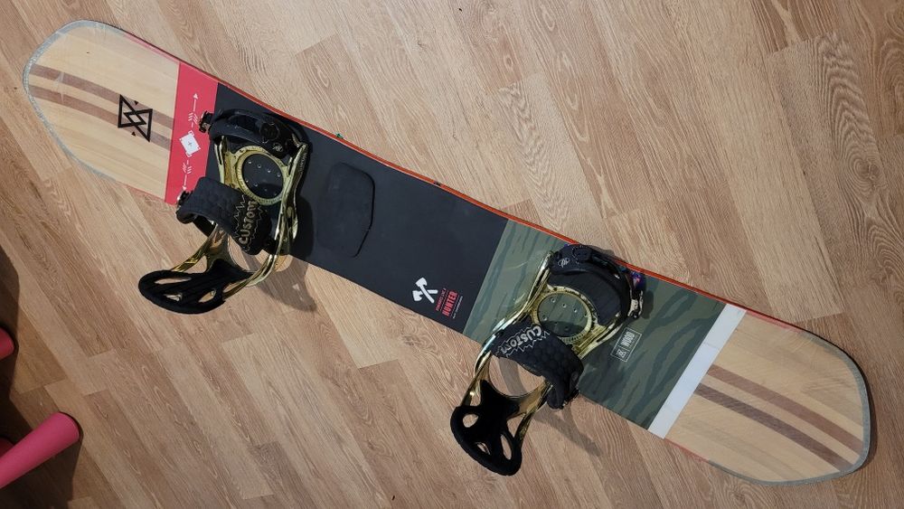 Placa snowboard EASY 162 cu legături Burton