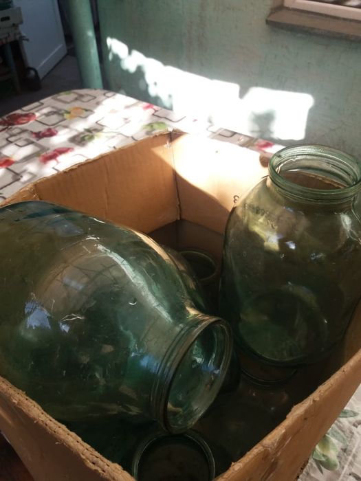 Банки стеклянные