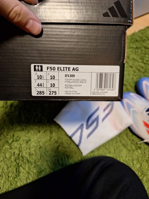 Бутонки Adidas f50 elite ag 44 2/3