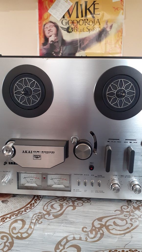 Muzica Akai GX 4000D magnetofon (sony teac revox)