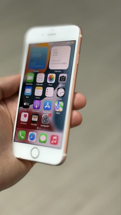 iPhone 7 Rose Gold128GB Neverlock-Amprenta OK-Baterie85%-Functional-OK