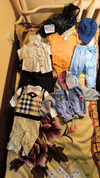 Бебешки дрехи лот за момче 6-9 месеца/74 размер