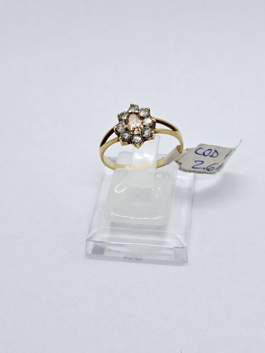 Vand inel dama din aur 14 k 2.61 g cod 171