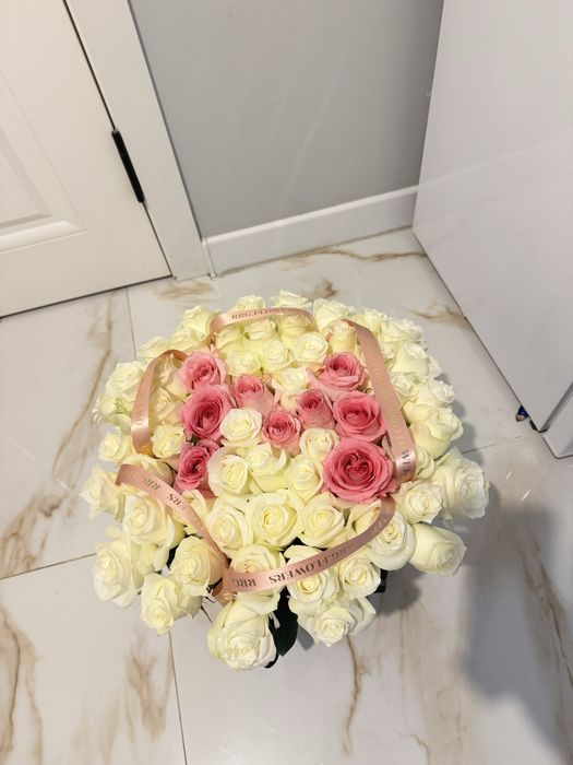 Букет на корзинке