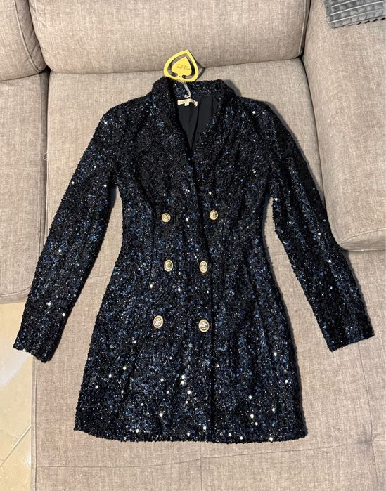 Рокля блейзър с паети