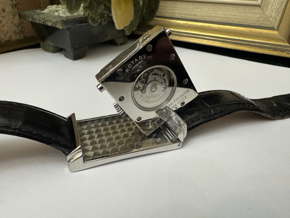 Ceas Rotary Elite Reverso, automatic. Swiss made.
