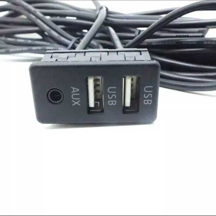 Conector Mufa Cablu USB Aux Auto Jack Aux Auto USB Jack Auxiliar