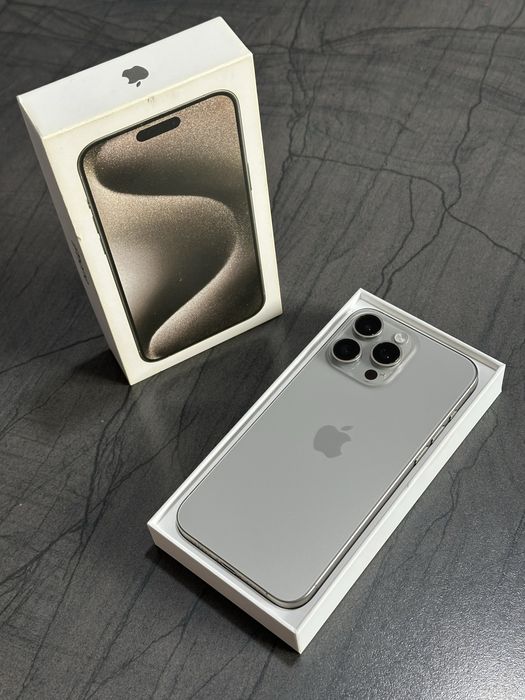 iPhone 15 Pro Max Natural Titanium 256GB !