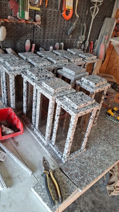 Produc felinare din granit orice nuanta si din marmura