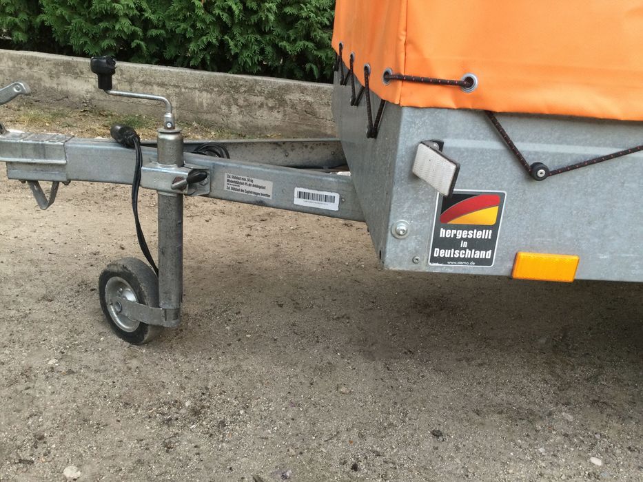 2бр. немски ремаркета Stema, 750кг.