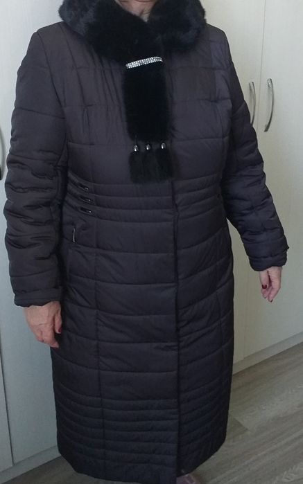 Зимний пуховик 54 размер