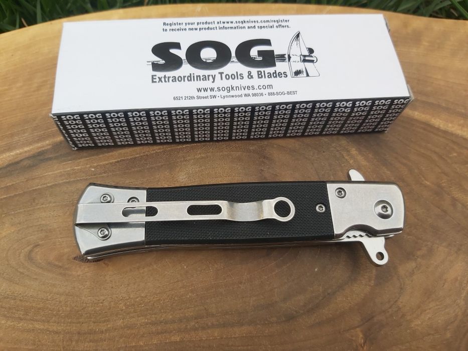 Сгъваем нож SOG Flash tanto,Flipper
